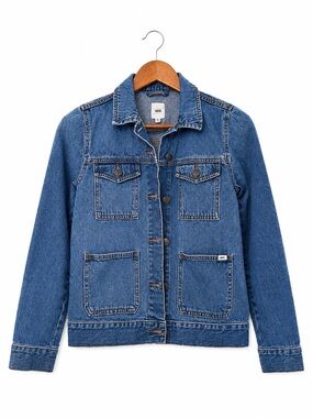 Vans Blue Denim Button-Up Jacket